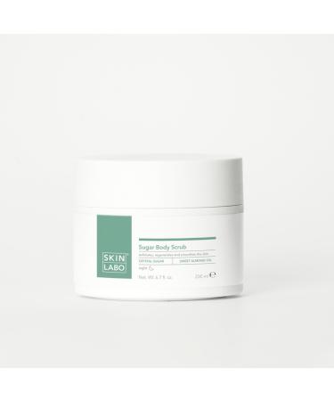 SKIN LABO SkinLabo - Sugar Body Scrub Revitalizing Effect Regenerates and Smoothes the Skin with Sugar Crystals and Sweet Almond Oil - 200 ml New Version