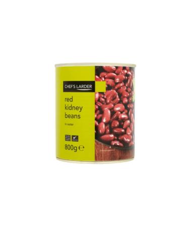 Chef's Larder Red Kidney Beans in Water 800g x 12