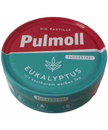 Buy Pulmoll Eucalyptus Menthol Sugar-Free 6-Pack (6x50g Can) - International Shipping Available! - Buy Online on SooperMarket.com