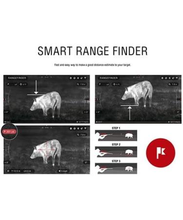 ATN Thor 4 384x288 Thermal Rifle Scope with Full HD Video, WiFi, GPS, Smooth Zoom & Smartphone Control - 1.25-5x Sensor - Buy Online on SooperMarket.com