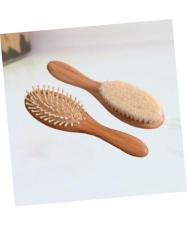 KALLORY Bath Accessories Set: Hair Massager, Wooden Comb, Scalp Massager, Baby Bath Scrubber & Brush - Haircare & Massage Kit for Babies and Adults - Buy Online on SooperMarket.com