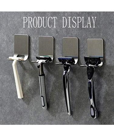 Yilin 2 Pack Razor Hanger Stand - Self Adhesive Stainless Steel Utility Holder for Heavy Duty Storage - Buy Online on SooperMarket.com