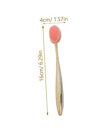 Angoily Foundation Brush - Versatile Blusher & Concealer Makeup Tool | Premium Sub-Golden Cosmetic Brush for Flawless Application - Buy Online on SooperMarket.com