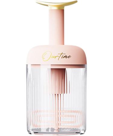 Virtcooy Foam Maker for Face Wash - Type Rotating Facial Cleanser Foaming Bottle Automatic Rebound - Detachable Facial Cleansing Tools for Travel Household Fine Foam Deep Cleansing Pink - Buy Online on SooperMarket.com