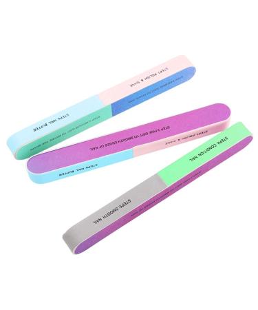 Nail Files and Buffer 7 Sided Nail File and Buffers for Women Girls Manicure Tools Kit Nail Buffer Block Nail Polishing Buffer