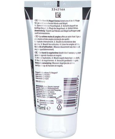 NEUTROGENA Norwegian Formula Hand & Nail Cream 75 ml - Deep Moisturizing Fast-Absorbing International Shipping Available - Buy Online on SooperMarket.com