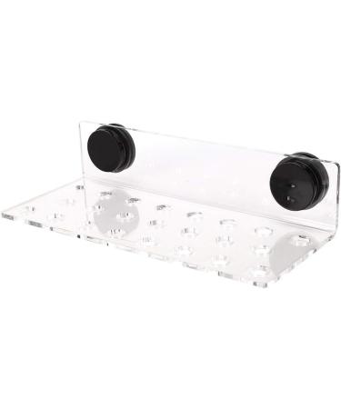 Cikonielf Magnetic Coral Rack Holder - 23 Hole Transparent Acrylic Aquarium Coral Bracket for Marine Tanks - Buy Online on SooperMarket.com