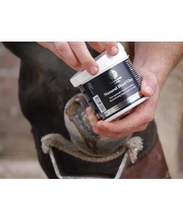 Buy Unique-Horn Natural Hoof Clay 600g | Ultimate Hoof Protection for Horses | Defends Against Urine & Manure - Buy Online on SooperMarket.com