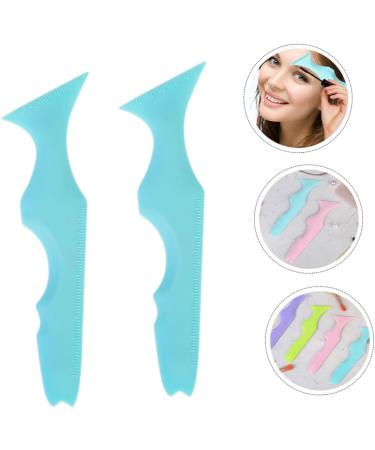 2pcs Multi-Function Shield Eyeliner Applicator Eyelash Lash Guide Aid Beauty Ruler Stencil - Buy Online on SooperMarket.com