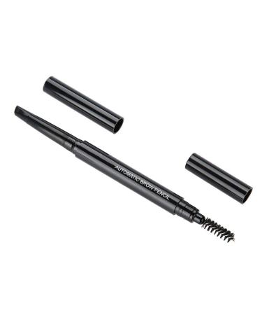 Buy Waterproof Double-Head Eyebrow Pen - 5 Color Options Triangle Tip Stencil & Brush Included - Buy Online on SooperMarket.com
