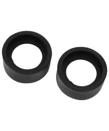 Rubber Eyepiece Guard for 32-36mm Stereo Microscope - 36mm Inner Diameter Eyeshields, Black (KP-H2 Flat Angle) - Buy Online on SooperMarket.com
