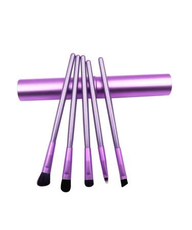 Healeved 5pcs Eye Makeup Brush Eye Shadow Brush Eyeshadow Brush Purple