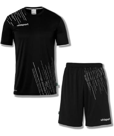 uhlsport Men's Score 26 Set Football Jersey Set - Football set consisting of training shirt and training pants S Black/White