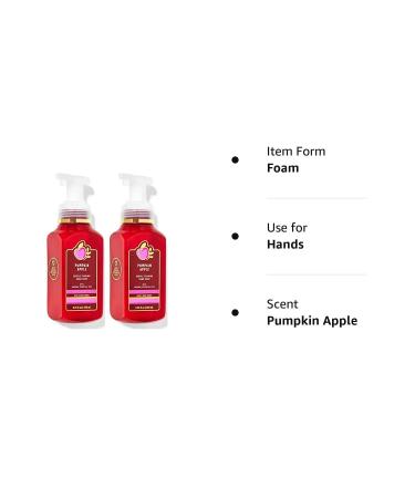 Bath & Body Works Pumpkin Apple Gentle Foaming Hand Soap 2-Pack (8.75 oz each) - Buy Online on SooperMarket.com