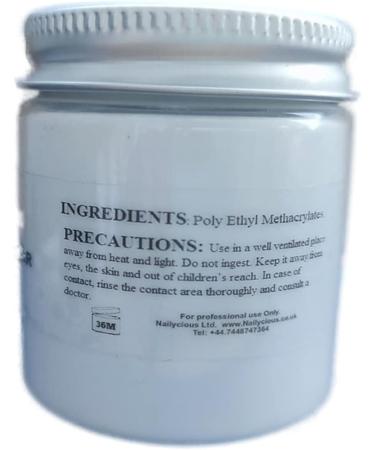 Professional Clear Acrylic Powder for Nails - 60g / 2oz - Buy Online on SooperMarket.com