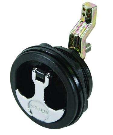 Whitecap T-Handle Locking Latch Black