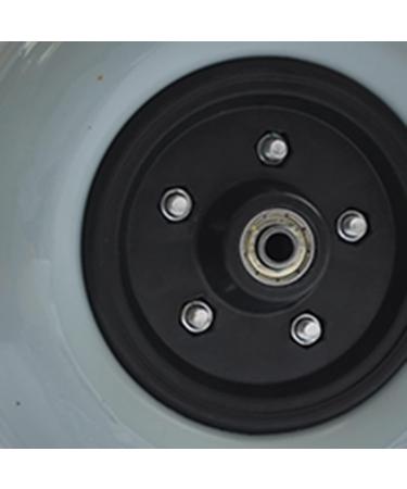 Wheelchair Front Wheel Wheelchair Wheels 8 inch Solid Tire Electric Wheelchair Accessories Wheelchair Front Small Wheel Without Pneumatic Tires/8Inch - Buy Online on SooperMarket.com