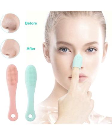 Silicone Blackhead Remover Brush - Facial Cleanser & Pore Scrubber Tool - Buy Online on SooperMarket.com