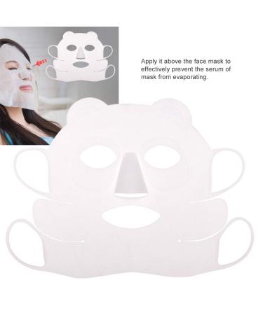 Reusable Silicone Facial Mask Cover - Skin Moisturizing Wrap for Sheet Masks | Anti-Wrinkle Tool to Prevent Essence Evaporation - Buy Online on SooperMarket.com