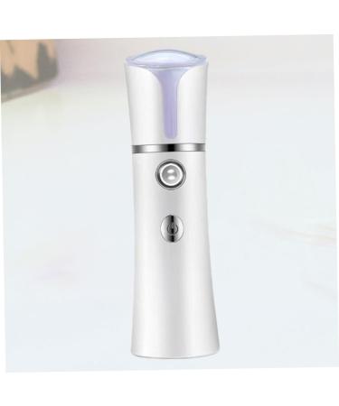 Baluue 1pc White USB Face Humidifier Pore Cleaner Small Humidifier Plant Facial Mister Sprayer 14.1x4cm - Buy Online on SooperMarket.com