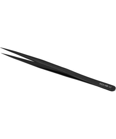 EVTSCAN Precision Tweezers - Portable Corrosion-Resistant Fine Tip Tweezers for Mobile Phone & PC Repair (Black) - Buy Online on SooperMarket.com
