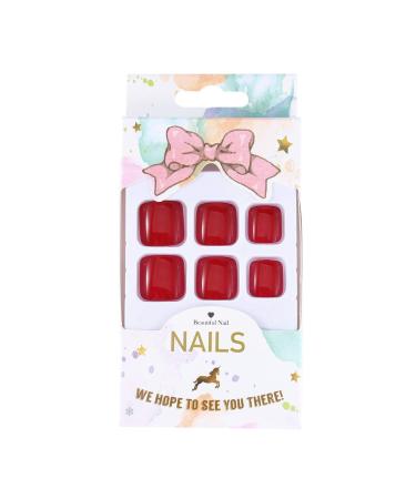 Brishow Artificial Foot Toenails - 24pcs Acrylic Stick-On Toenails for Women & Girls - Perfect Fake Toenails for a Stylish Look - Buy Online on SooperMarket.com