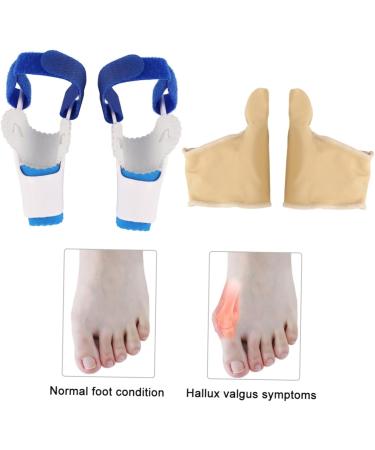 Healeved 6-Piece Toe Nail & Bunion Protector Set - Pedicure Stand, Thumb Splint, Toe Dividers - Assorted Colors - 13X6cm - Buy Online on SooperMarket.com