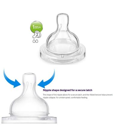 Philips AVENT Anti-Colic Bottle with Air-Free Vent SCF405/34 Blue 9oz - Pack of 3 - Buy Online on SooperMarket.com