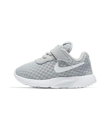 Nike Tanjun (Ps) Unisex Kid's Gymnastics Shoes Black 10.5 Child UK (28 EU) 3.5 UK Child Grey Wolf Grey White White