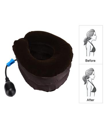 Cervical Neck Massager - 3-Layer Inflatable Support for Pain Relief & Neck Traction Devices | Shop Now! - Buy Online on SooperMarket.com