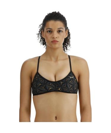 TYR Women's Obsidian Trinity Bikini Top Small