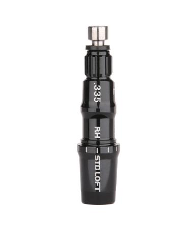 NA Golf Shaft Sleeve Adapter Compatible with Taylormade M1/M2/M3/M4/M5/M6/SIM/SIM MAX/R15 Driver Fairway Wood 1PC.335 black