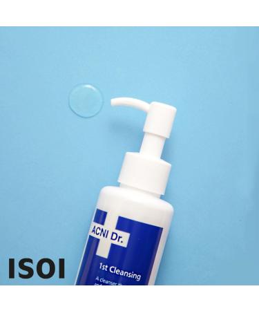 Isoi ACNI Dr. 1st Cleansing 130ml - Best Acne Cleanser for Clear Skin | International Shipping Available - Buy Online on SooperMarket.com