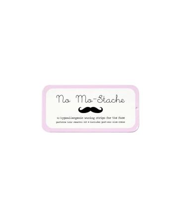 No Mo-Stache Lip Waxing Kit 40 Count - As Seen On Shark Tank - The Quick Easy Way for Hair Removal On The Go - Easy To Use Wax Strips for Face And Body - Portable Wax for One Shot Hair Removal