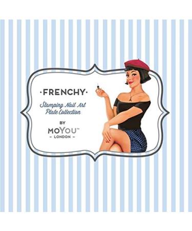 MoYou-London Stencil Frenchy Collection 05 - Premium Nail Art Stencils for Perfect French Manicures - Shop Internationally! - Buy Online on SooperMarket.com