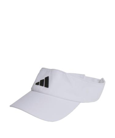 adidas Aeroready Visor One Size Hats Large 60 cm White / Black