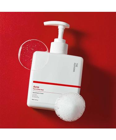 Buy The Potions Acne Face & Body Wash - Clear Skin Solution for All Skin Types | International Shipping Available - Buy Online on SooperMarket.com