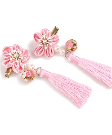 ibasenice 1 Pair Tassels Hairclips Hair Barrettes for Girls Hair Accessories for Girls Flower Hair Accessories Polymer Clay Cane Kids Hair Accessories Qipao Chinese Style Pair Clip Child - Buy Online on SooperMarket.com
