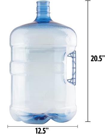 New Wave Enviro BPA Free 5-Gallon PET Bottle - Blue | Crown Top | Eco-Friendly - Buy Online on SooperMarket.com