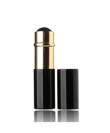 Retractable Makeup Brush - Goat Hair Portable Face & Blush Tool | Loose Powder Foundation | Travel-Friendly Beauty Essentials - Buy Online on SooperMarket.com