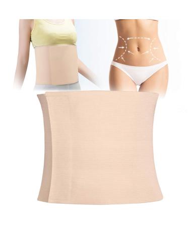 Waist Trimmer Belt Postpartum Lumbar Belt Elastic Breathable Back Belt for Sports Running(L)