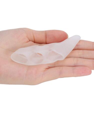 Silicone Toe Separator & Corrector | Three Hole Small Toe Protective Cover - Buy Online on SooperMarket.com