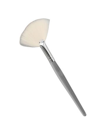 Face Mask Fan Brush - Soft Makeup Tool & Applicator for Salon | Transparent Handle Flat Brush for Beauty - Buy Online on SooperMarket.com