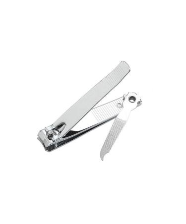 Nail clippers made of durable stainless steel suitable for thick fingernails toenails men and women.