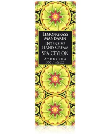 SPA CEYLON LEMONGRASS MANDARIN Intensive Hand Cream | Natural Revitalizing Treatment | Vitamin-Rich | Hydrate | 100% Vegetarian - Buy Online on SooperMarket.com