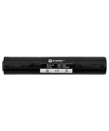 Synergy Digital Flashlight Battery Compatible with Streamlight Stinger XT Flashlight (Ni-CD 3.6V 1600 mAh) Ultra High Capacity Battery