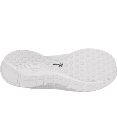 Skechers Men's Go Run Consistent Leather Cross-Training Tennis Shoe 10.5 X-Wide - White | Air Cooled Foam | Sneaker - Buy Online on SooperMarket.com
