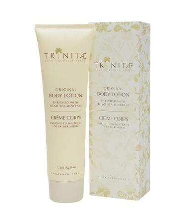 Trinitae body lotion from the original line enriched with pampering vanilla 03-01-03