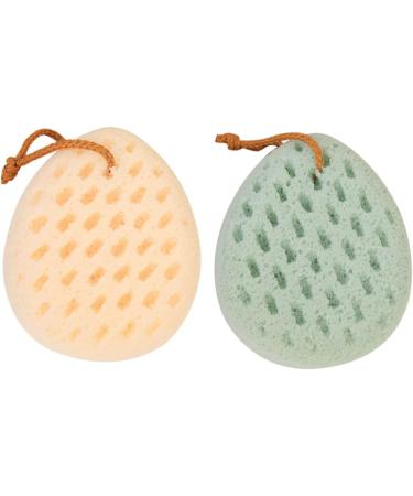 Mikinona Bath Brush Bath Scrubber Sponge Bath Loofahs Pouf Back Washer Sponge Shower Loofah Sponge Shower Luffa Sponge Skin Exfoliating Sponge Soft Bath Sponge Face Sponge Back Sponge - Buy Online on SooperMarket.com
