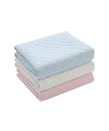 Alumuk Baby Infant Waterproof Matt wrapping padding - ecological cotton breathable Washable Returned Windula Matt 3 pieces in package (35x45 cm (3 -pack)))